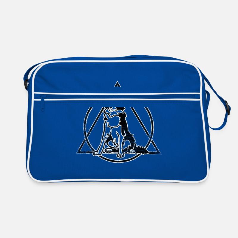Cadeau Border Collie Sac Retro