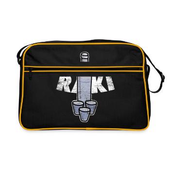 Raki gift - Retro Bag - black/gold - Front