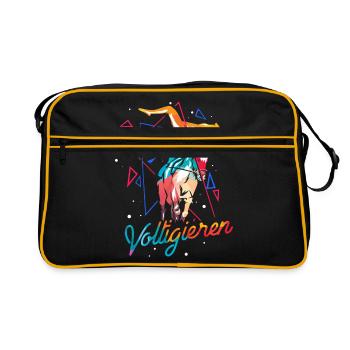 Vaulting - Retro Bag - black/gold - Front