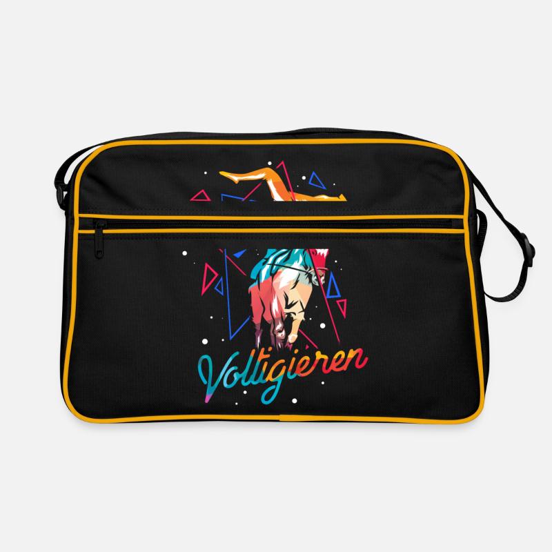 Voltigieren Retro Tasche