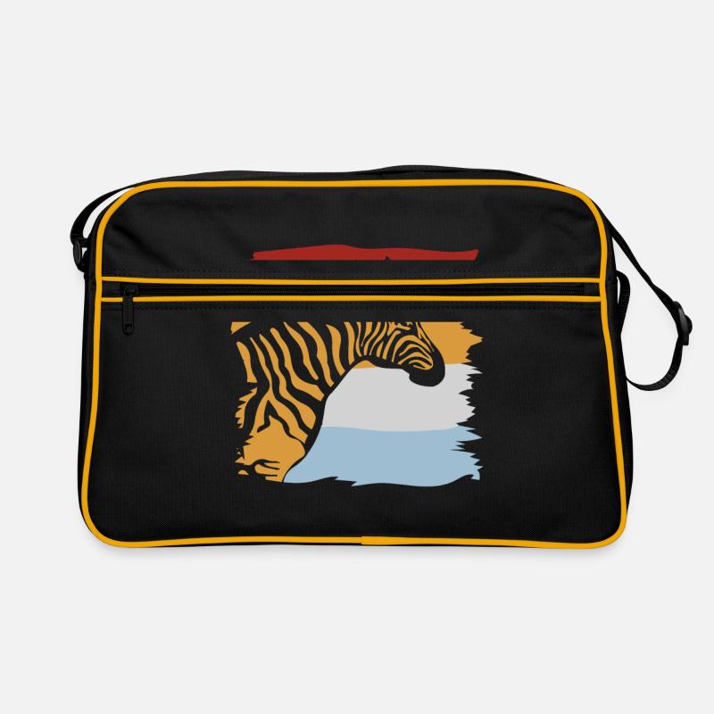 zèbre Sac Retro