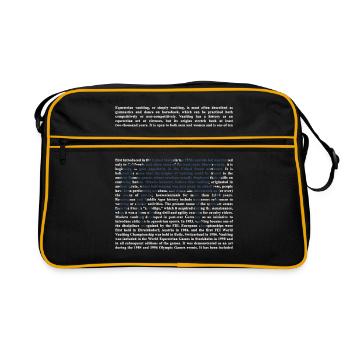 Vaulting - Retro Bag - black/gold - Front
