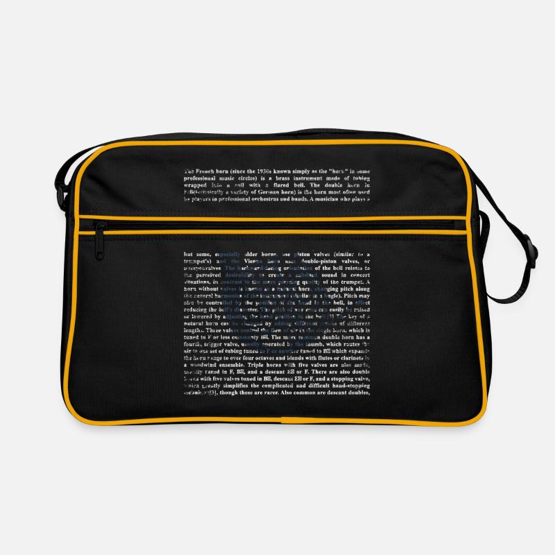 Waldhorn Hornist Sac Retro