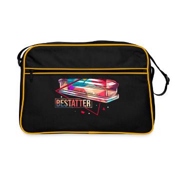 entrepreneur - Sac Retro - noir/or - Devant