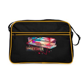 Polygone de l'entrepreneur - Sac Retro - noir/or - Devant
