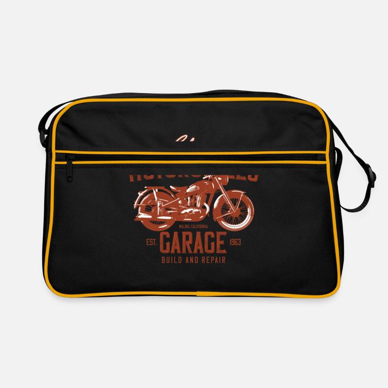 Motorcycle Motorcycle Biker Motorcyclist Gift Retro Bag