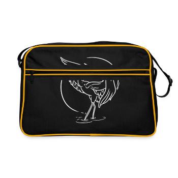 Qigong - Sac Retro - noir/or - Devant