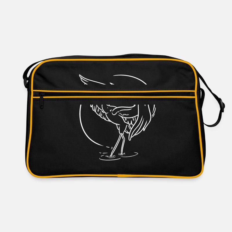 Qigong - Sac Retro - noir/or