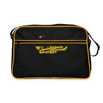 Cornet - Retro Bag - black/gold - Front