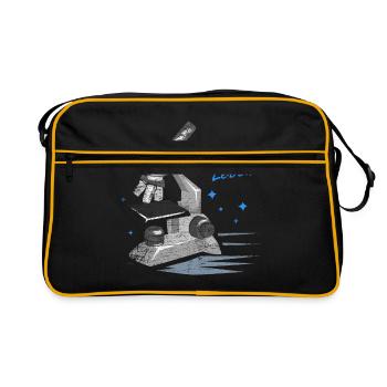Virologist gift - Retro Bag - black/gold - Front