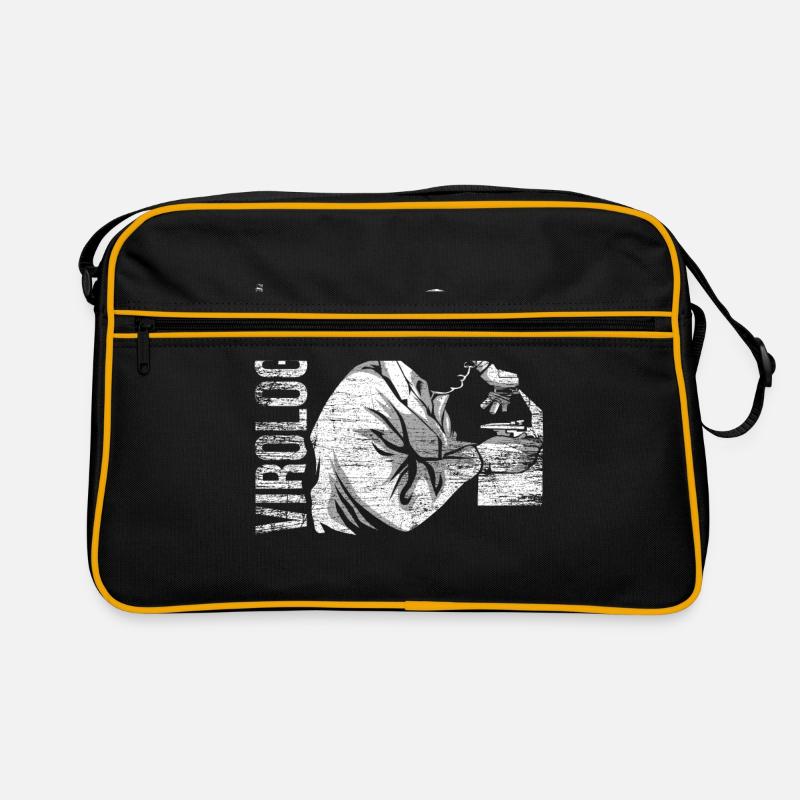 Virologe Virologie Geschenk Retro Tasche