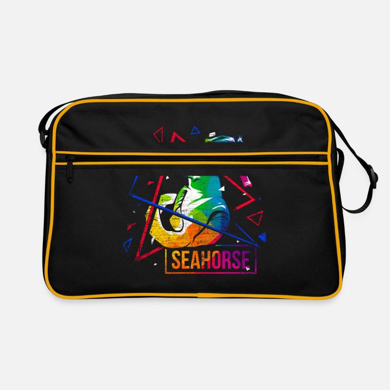 Cadeau polygone hippocampe Sac Retro