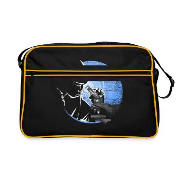 Virologist gift - Retro Bag - black/gold - Front