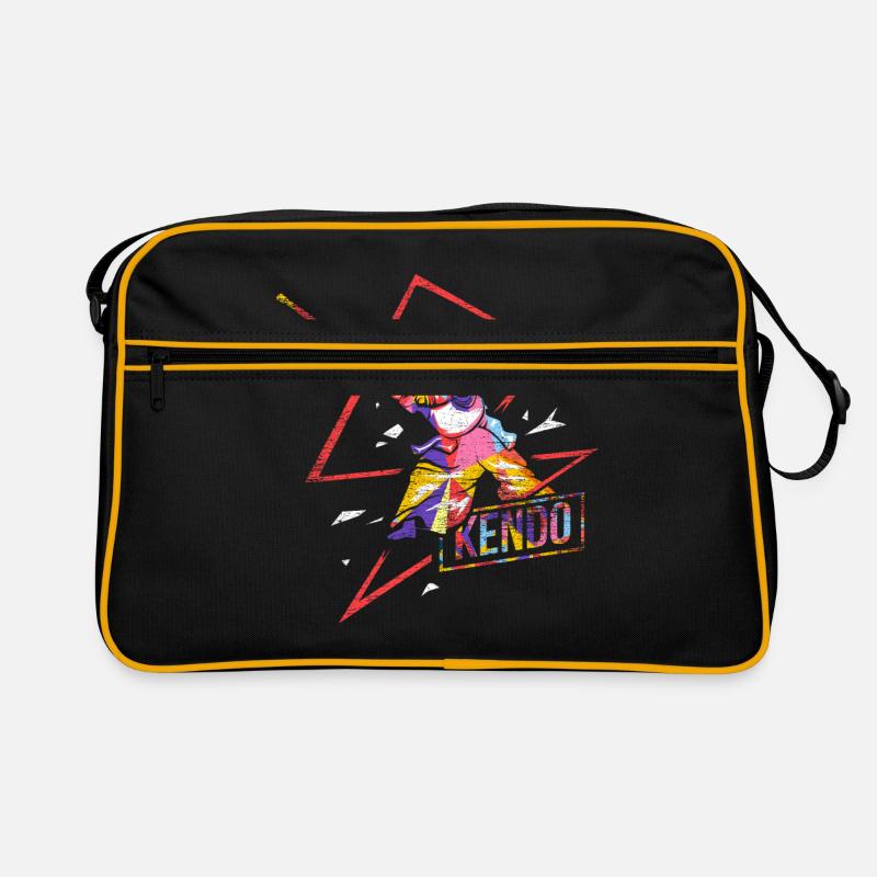 Kendo Polygon Geschenk Retro Tasche