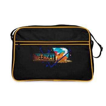 Surpère cadeau polygone - Sac Retro - noir/or - Devant