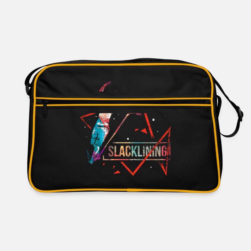 Slackline polygon gift Retro Bag