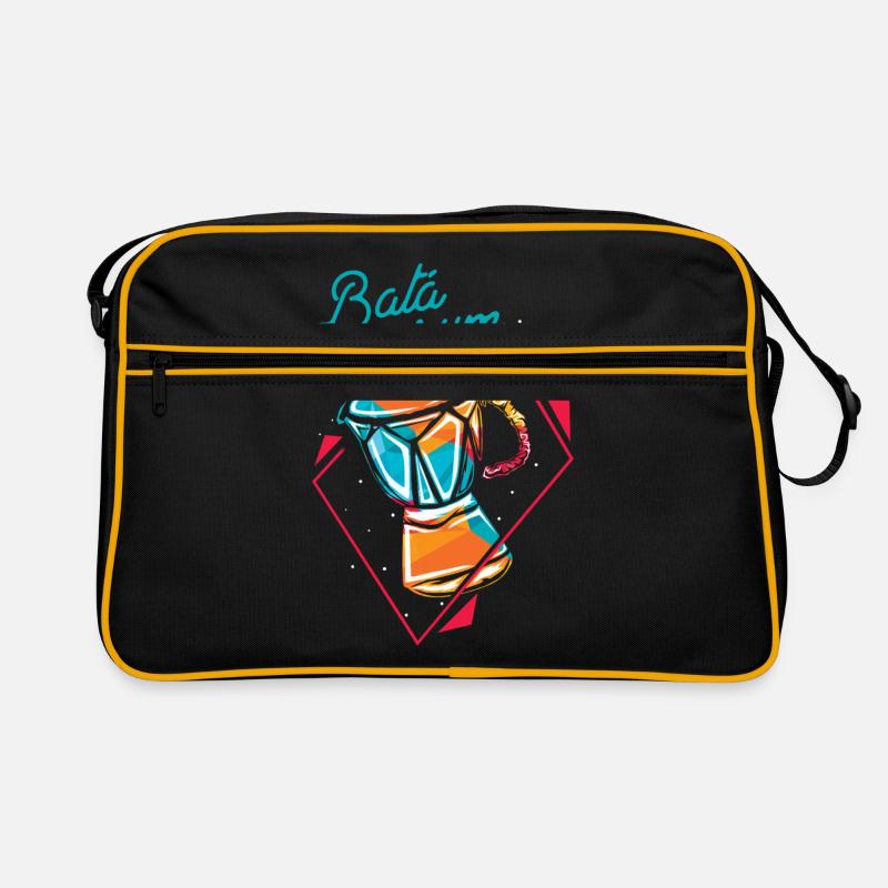 Bata-Trommel Polygon Retro Tasche