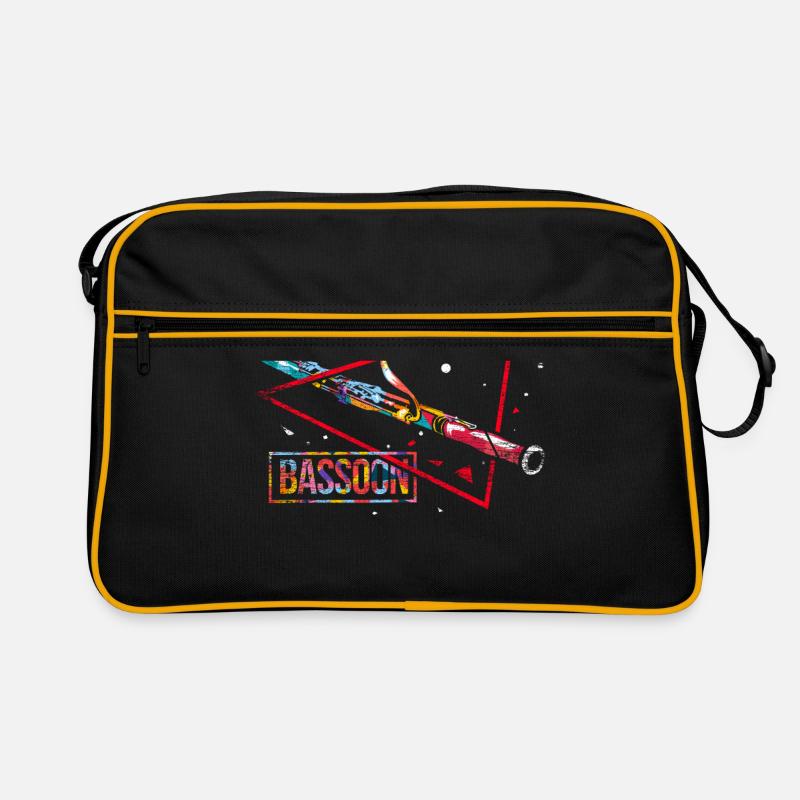 Fagott Polygon Geschenk Retro Tasche