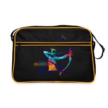 Polygone de tir à l'arc - Sac Retro - noir/or - Devant