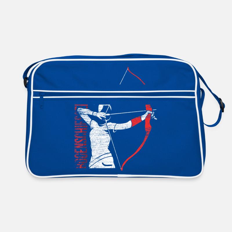 Bogenschießen Retro Tasche