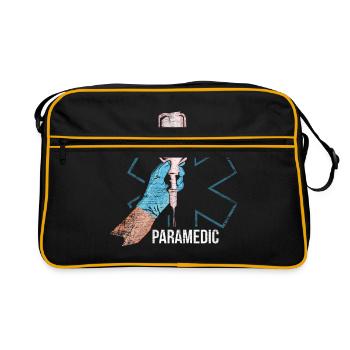 paramedic - Retro Bag - black/gold - Front