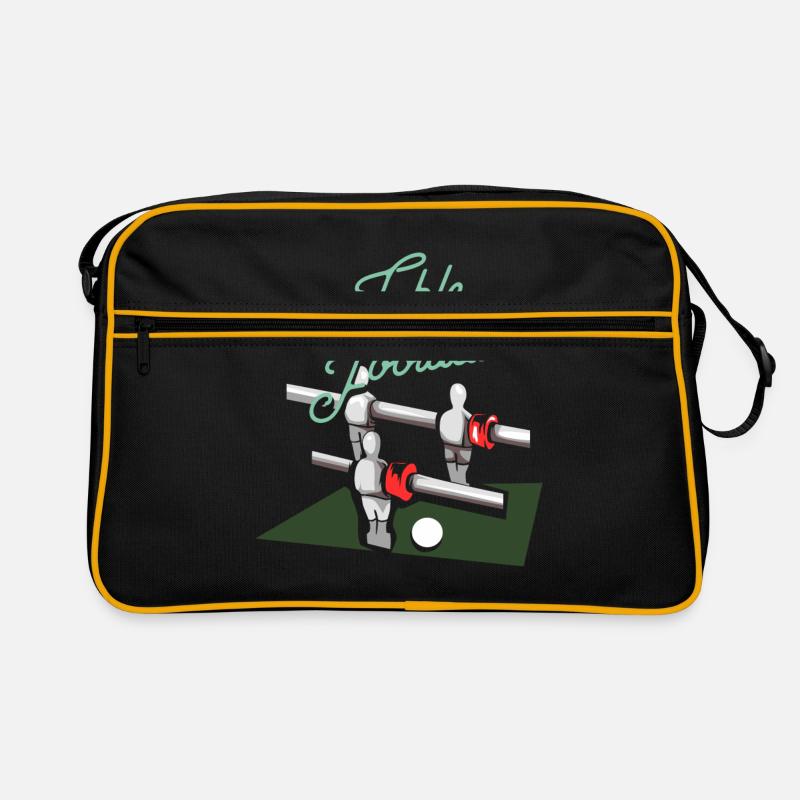 Tischfußball Retro Tasche