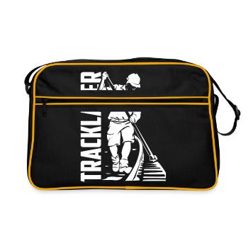 track layers - Retro Bag - black/gold - Front