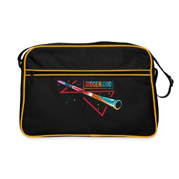 Didgeridoo - Retro Bag - black/gold - Front