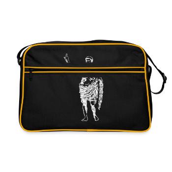Julius Ceasar's gift - Retro Bag - black/gold - Front