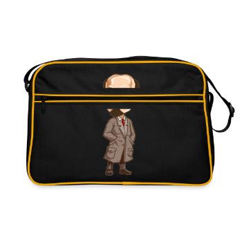 Vladimir Lénine - Sac Retro - noir/or - Devant