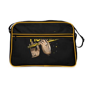 Piccolo gift - Retro Bag - black/gold - Front