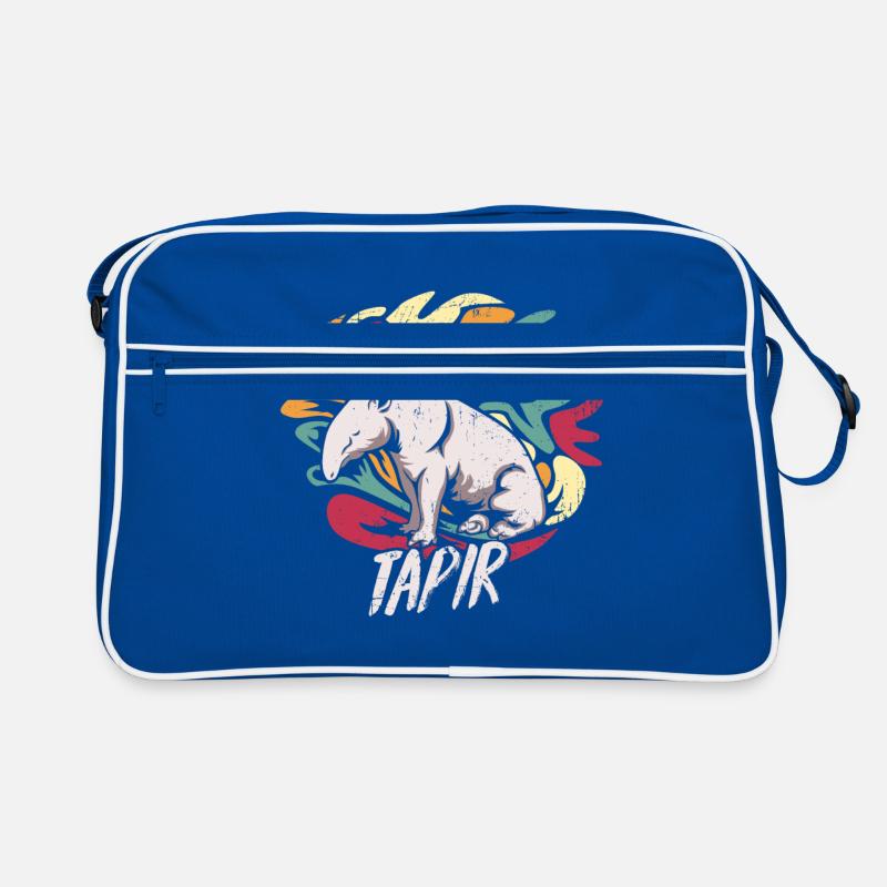 Tapire Geschenk Retro Tasche