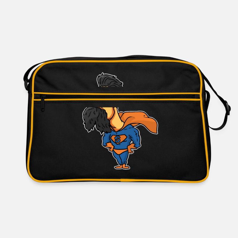 Friedrich Nietzsche - Sac Retro - noir/or