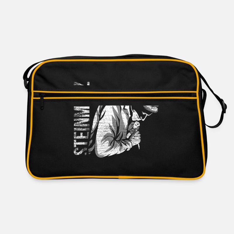 Steinmetz Geschenk Retro Tasche