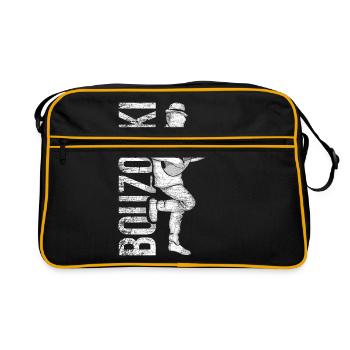 Bouzouki gift - Retro Bag - black/gold - Front