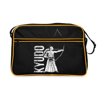 Kyudo cadeau - Sac Retro - noir/or - Devant