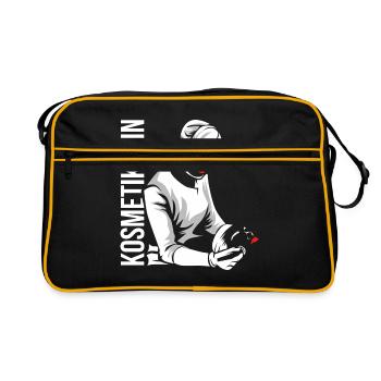 esthéticien - Sac Retro - noir/or - Devant