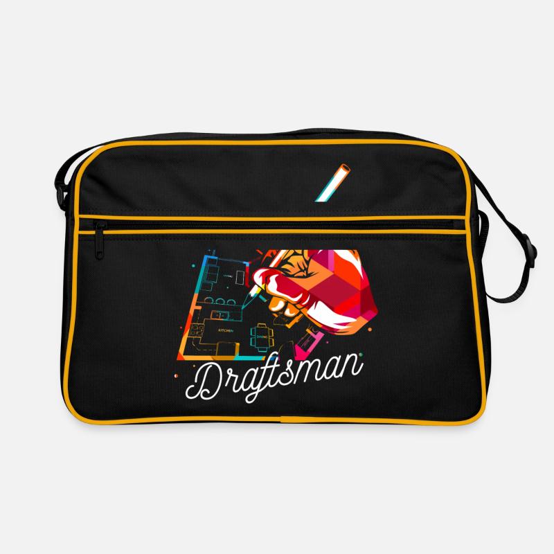 Polygone de dessinateur Sac Retro