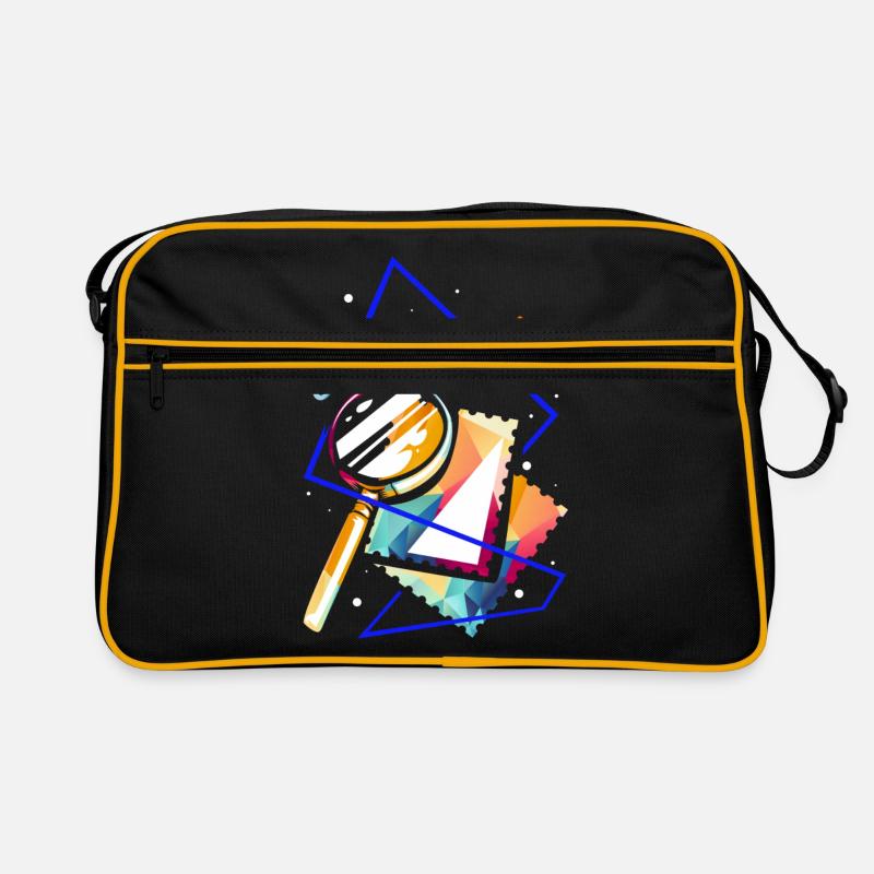 Philately polygon Retro Bag
