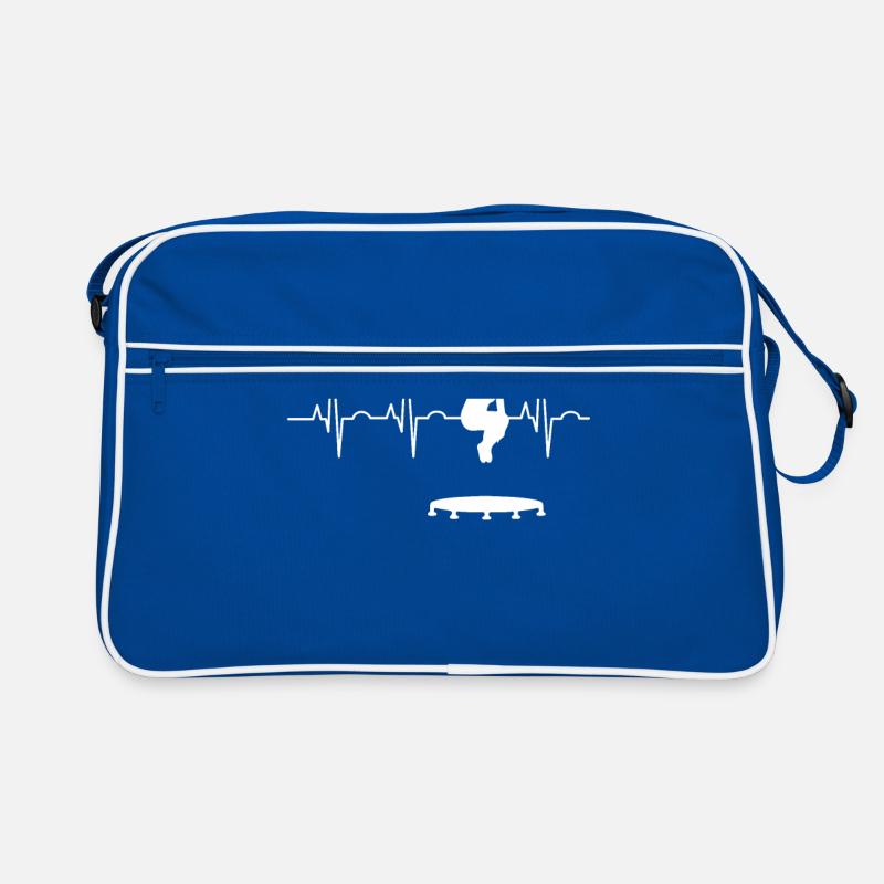 Rythme cardiaque au trampoline Sac Retro