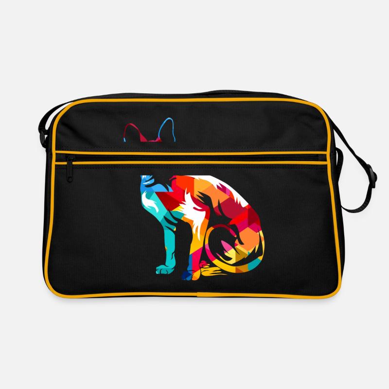 Chat Sphynx Sac Retro