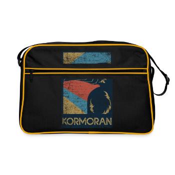 Kormoran Geschenk - Sac Retro - noir/or - Devant