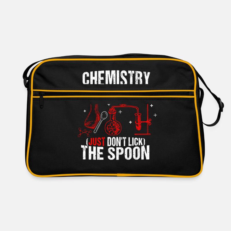 chimie - Sac Retro - noir/or