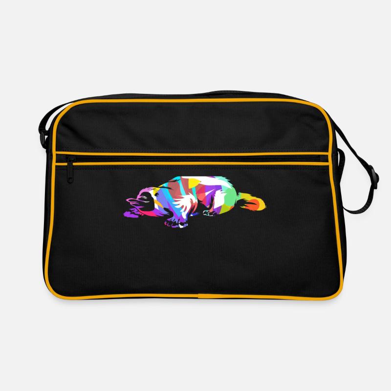 Schnabeltier Geschenk Retro Tasche