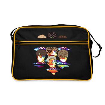 K-pop boy band - Sac Retro - noir/or - Devant