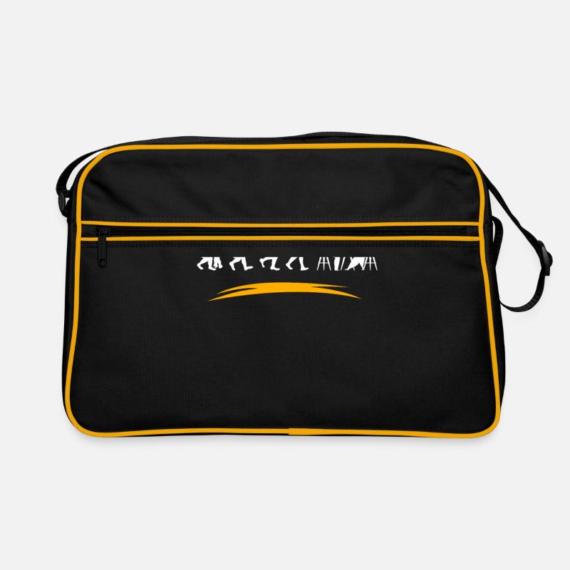 Échecs - Sac Retro - noir/or