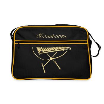 Xylophone gift - Retro Bag - black/gold - Front