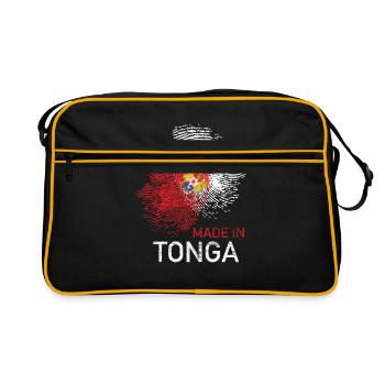 tonga - Retro Bag - black/gold - Front