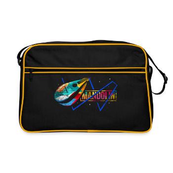 Mandolin Polygon Gift - Retro Bag - black/gold - Front