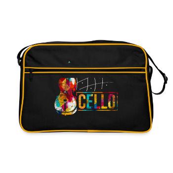 Cello Gift - Retro Bag - black/gold - Front